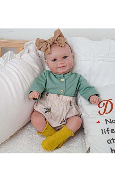 Yelajoy لعبة دمية طفل، قابلة للتعديل، مع ملحقات، مثل طفل حقيقي، 24 بوصة، مناس...