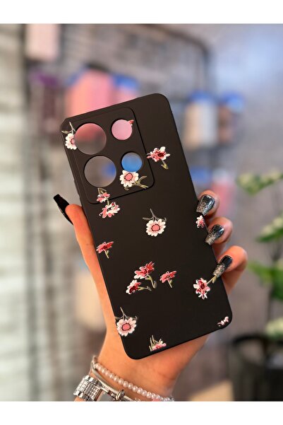 Store Infinix Note 30 Compatible Camera Protected Silicone Velvet Inside Phone Case with Launch Pattern