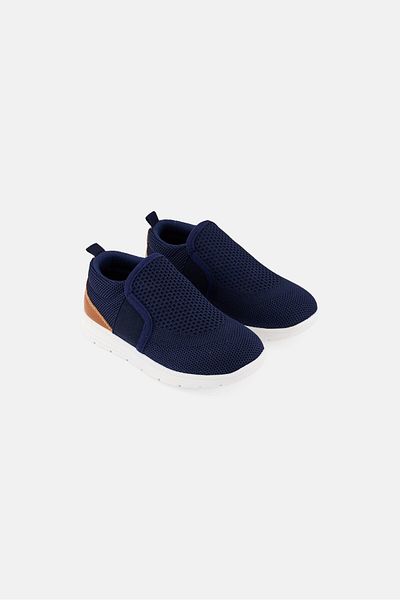 Steve Madden Toddlers Boy Tkeni Slip On Shoes, Navy