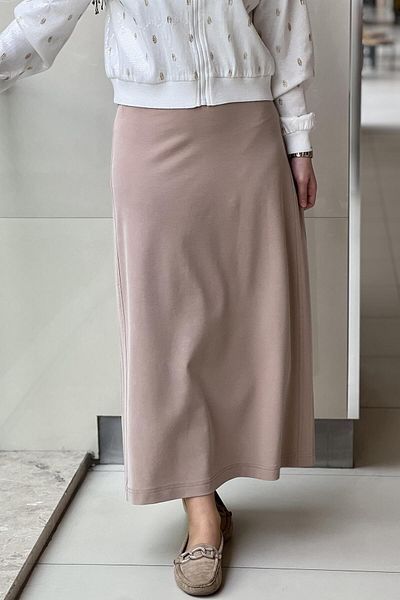 sentez giyim Synthesis Side Ribbed Skirt