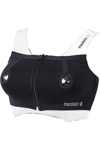 Medela Easy Expression Bustier (Black) - Medium