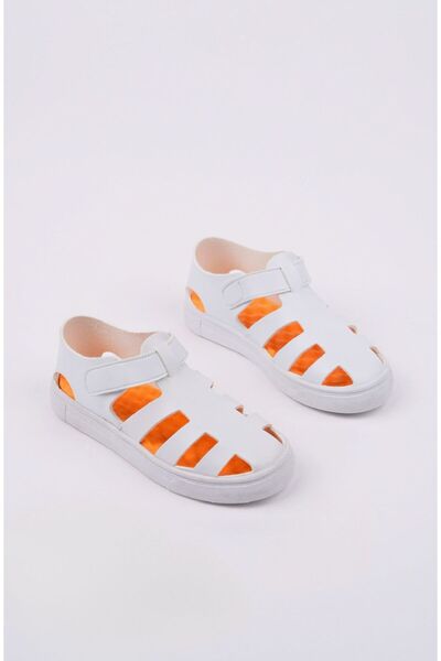 Moda Kadıköy ÇOCUK Ортопедичні CIRTLI BEYAZ SANDALET