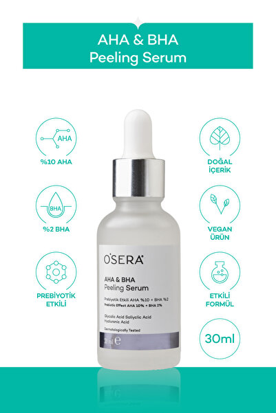 OSERA مصل تقشير البشرة بريبيوتيك - Aha 10% + Bha 2% 30 مل
