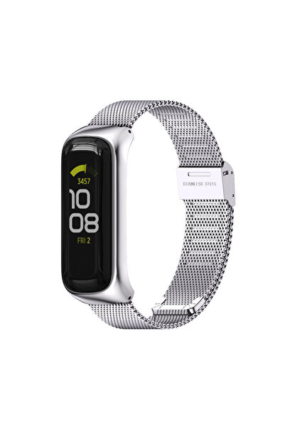 choice2 For Galaxy Fit 2 Silver Band For Fit 2 Watch Bracelet Metal Watchband...
