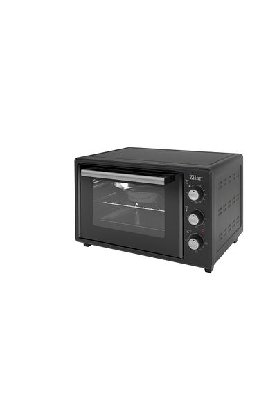 Zilan Cuptor electric Zln5323 Gusto, capacitate 35l, temperatură maximă 250°C, temporizator, putere 1800w, negru