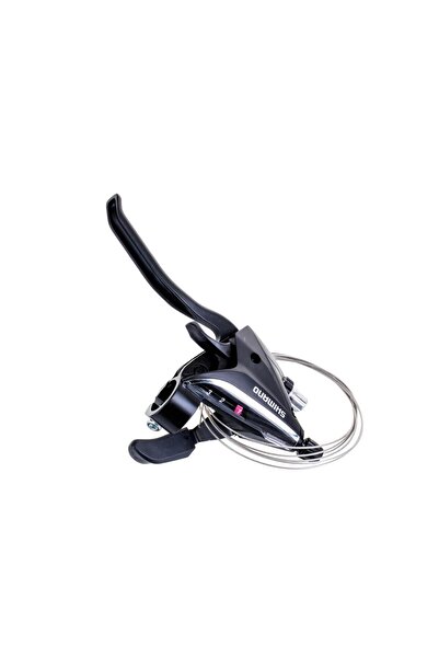 Shimano Shımano Acera -EF65 Sol 3'lü Vites Kolu 3V Siyah Sol 3'lü Kelebek Vit...