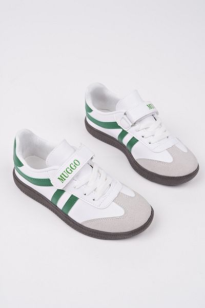 MUGGO Dudley Daily Orthopedic Lace-Up and Velcro Children's Sneaker Sports Shoes