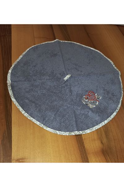 yörük tuhafiye Round Kitchen Towel 50 cm Round Kitchen Drying Cloth