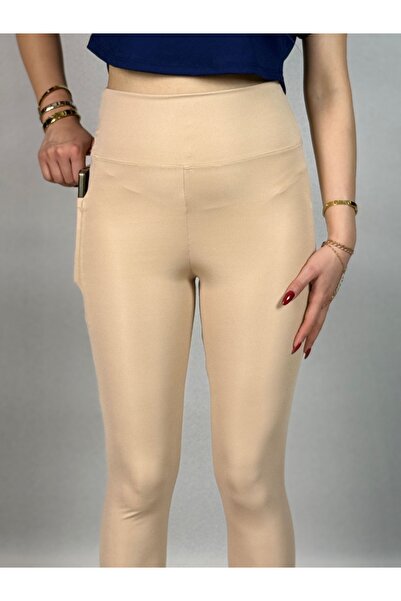 exxitcollection Αθλητικό κολάν με τσέπες με ψηλή μέση