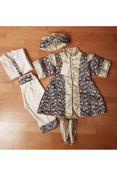 Petite Ponpon Baby طفل رضيع Mevlütlük Şehzade فستان الختان ملابس الختان هدية ...