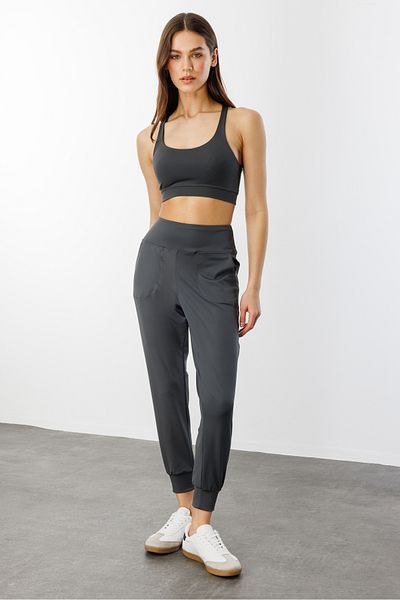 GENIUS STORE Pantaloni de sport Jogger pentru femei cu talie înaltă NEW-JOGER