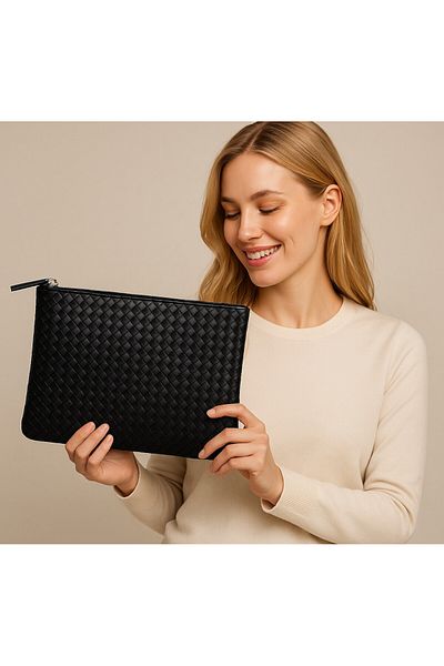 FDF STORE Специален дизайн на дамска чанта за съединител и портфолио в 6 цвята