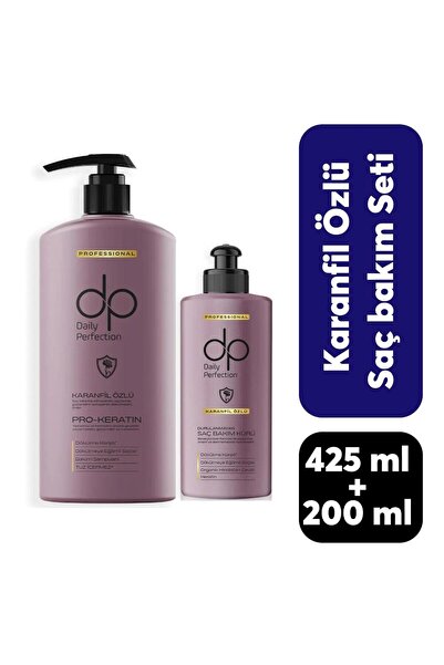 Daily Perfection DP Şampuan 425 Ml+200 Ml Bakım Kürü Karanfil Özlü