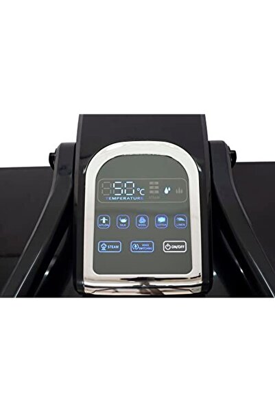 Techno Best مكبس بخار رقمي BSP-40B، مقاس 40 بوصة، أسود