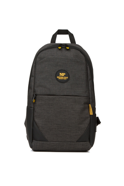 Newish Чоловіча сумка з двома ручками, перехресними ременями через плече та відділенням для планшета