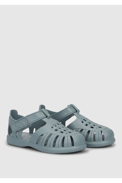 IGOR Blue Flat Sandals
