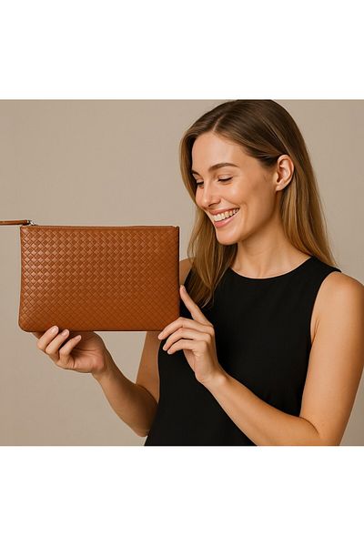 FDF STORE Специален дизайн на дамска чанта за съединител и портфолио в 6 цвята