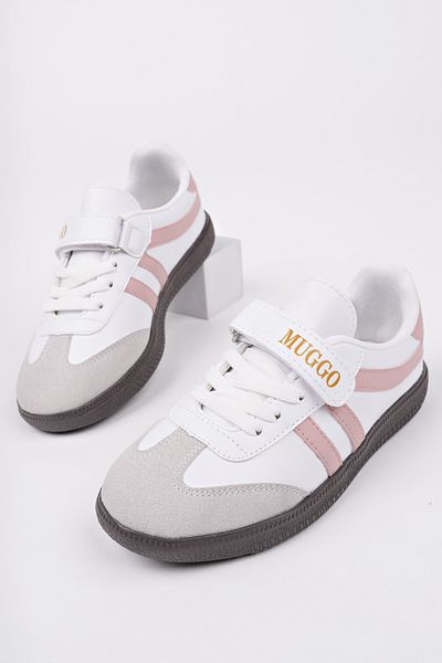 MUGGO Dudley Daily Orthopedic Lace-Up and Velcro Children's Sneaker Sports Shoes