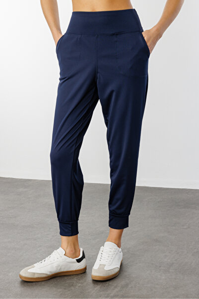 GENIUS STORE Kadın Yüksek Bel Jogger Eşofman Altı Joggers NEW-JOGER