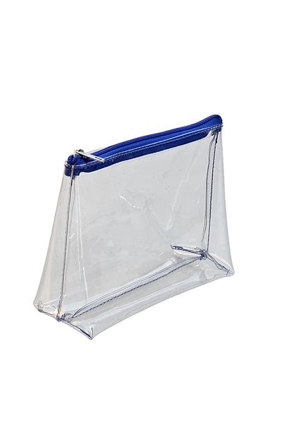 Mila Series Mk1S-00002 Transparent Travel, Makeup Organizing Handbag - Navy Blue