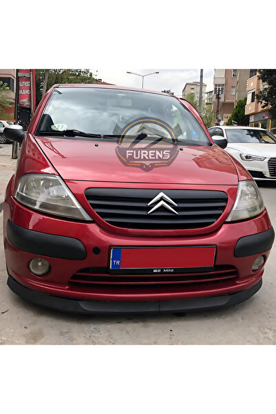 SHOOPLAA Citroen C3 2003-2010 Uyumlu H lip Esnek Ön Lip 2 Parça Karlık Ön Ek ...