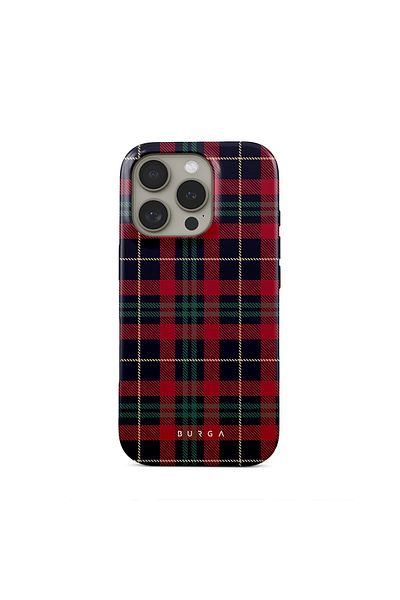BURGA Phone Case Compatible with iPhone 16 PRO Hybrid 2-Layer Hard Shell Silicone Protective Case