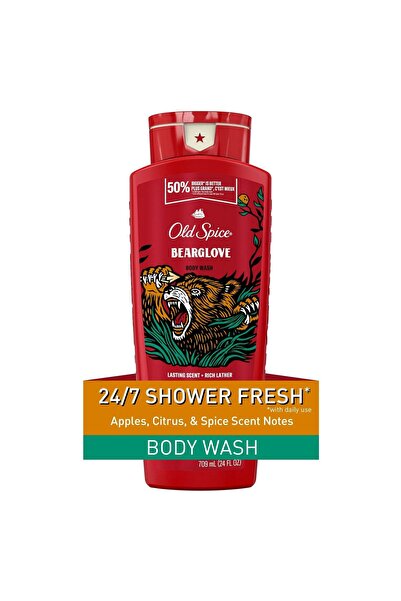 old Spice Bear Glove Body Wash 24 fl.oz Old Spice Bear Glove Duş Jeli 709 ml
