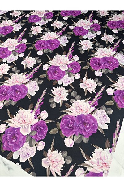 ipekkumaş Îmbrăcăminte creponată cu model Eva Flower: fustă, eroch, largi; 3 ...