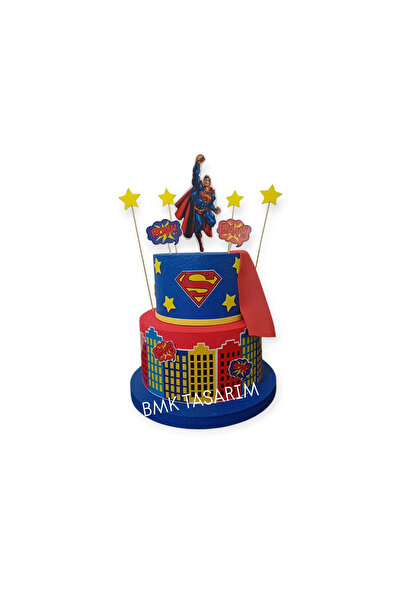 Bmk Parti Tasarım Torta u obliku modela Supermena