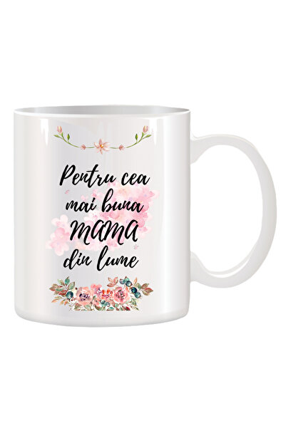 OEM Cană albă personalizată „Pentru cea mai bună mamă din lume”, Inovatix®. 3...
