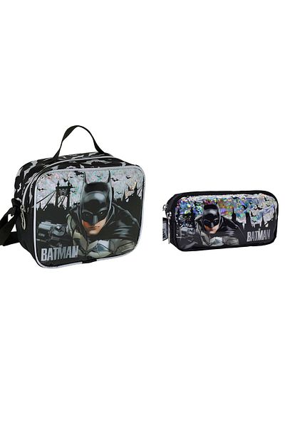 Batman Lunch Box and Pencil Case