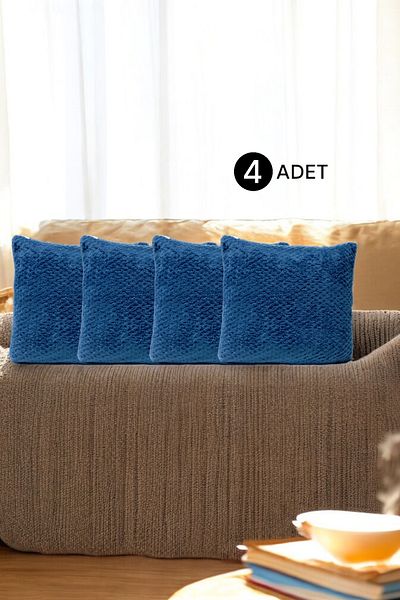 Mislina Home Petrol Blue Bohemian 45x45cm Motive autentice Față de pernă decorativă