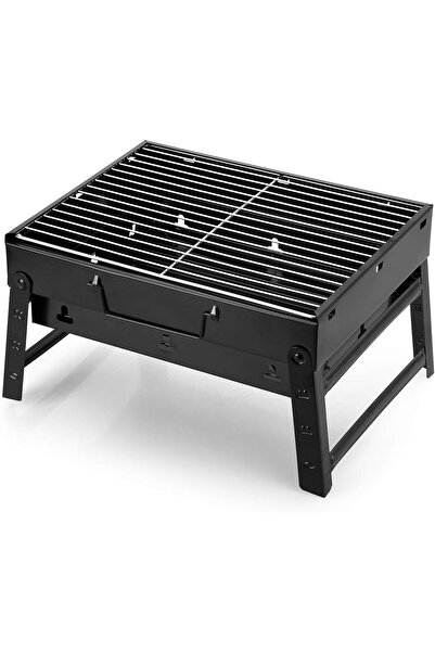 Generic Portable Foldable Charcoal Grill With Lightweight Design