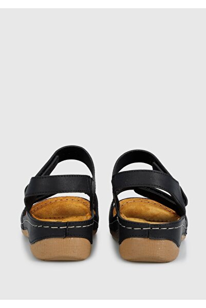 Eclipse Black Women's Flat Sandals