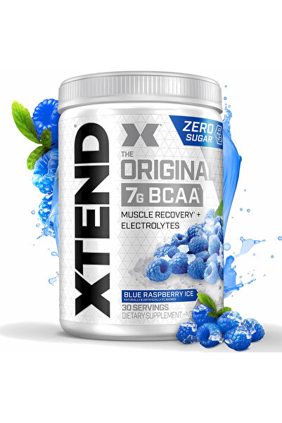 xtend مسحوق BCAA الأصلي مع الإلكتروليتات لإصلاح العضلات بنكهة التوت الأزرق - ...