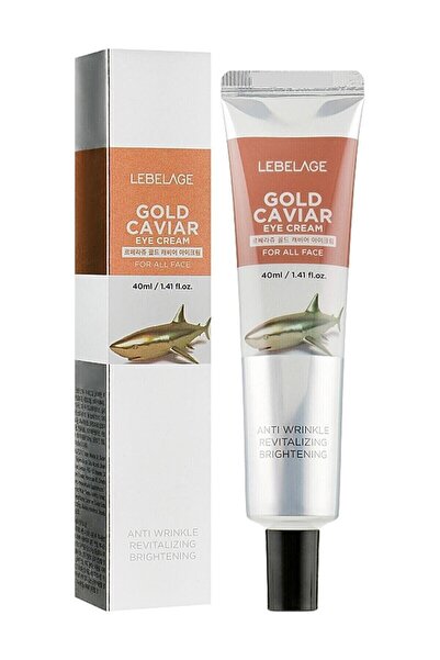 LEBELAGE 21 Günde Etkili Kırışıklık Karşıtı Altın Ve Havyar Özü Göz Çevresi G...