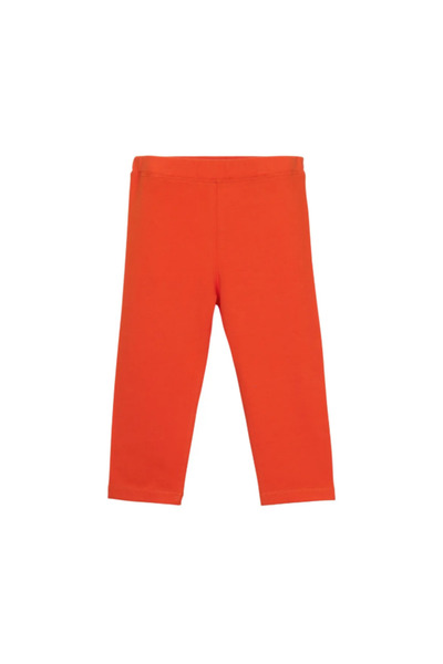 LOVETTI Girl's BricK Colored Knee-length Capri