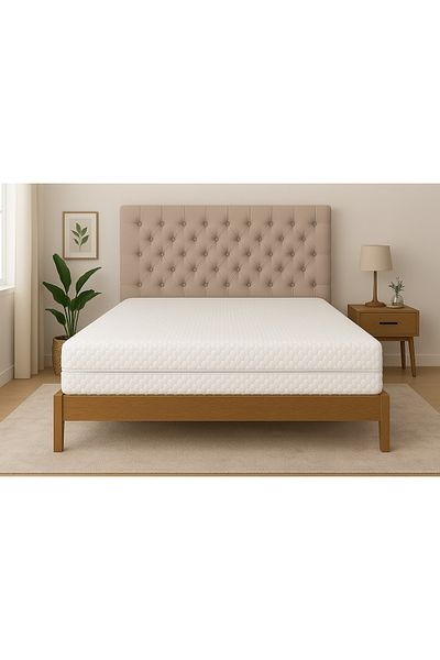 NEB TİCARET Mattress Cover, Washable, Zippered, Double (Can Be Sewn to Desired Size)