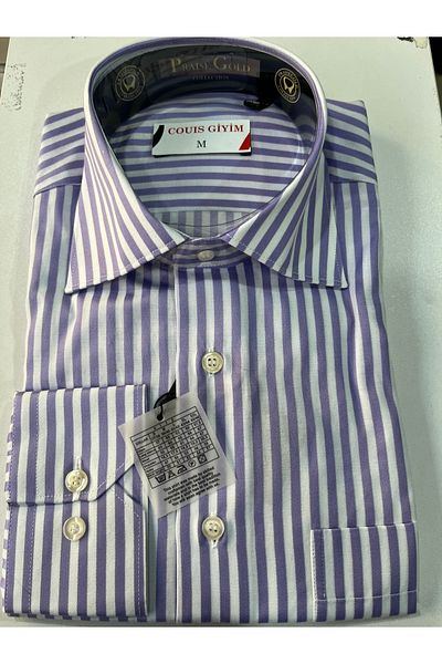 couis Classic Cut Pocket Long Sleeve Men's Shirt