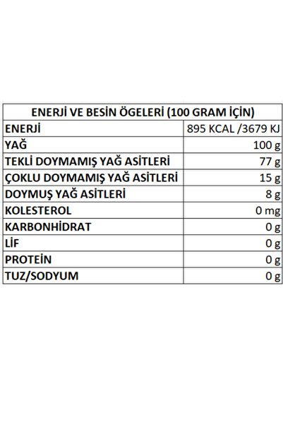Çotanak 5 Lt Fındık Yağı