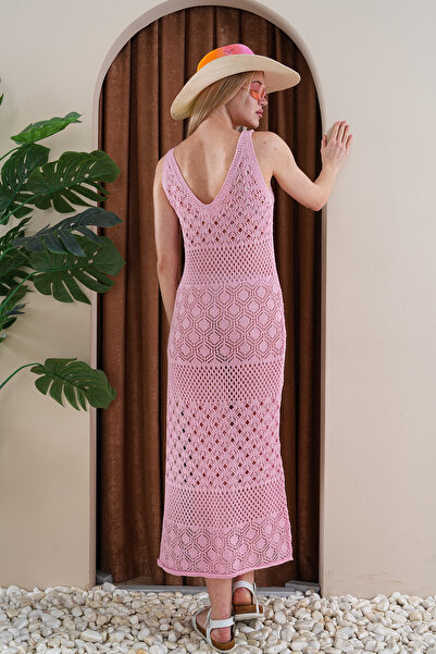 TOFAN TRİKO Πλεκτό φόρεμα παραλίας