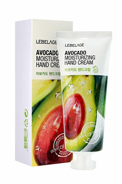 LEBELAGE Avocado Özlü Doğal Içeriklerle Zengin Nemlendirici El Kremi 100 ml