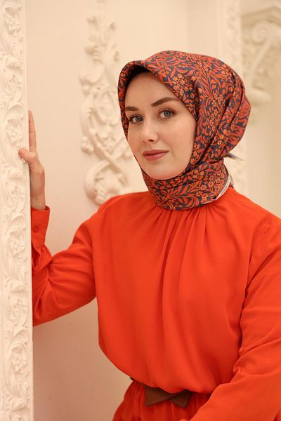 Silk Home Μεταξωτό κασκόλ Twill 11464-41