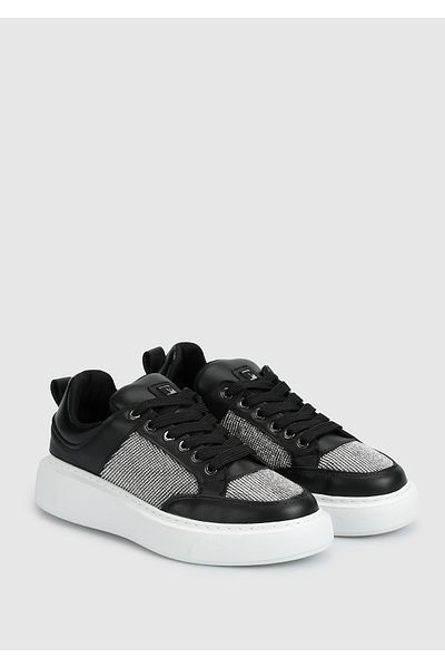 Provoq Women's Sneakers - Black