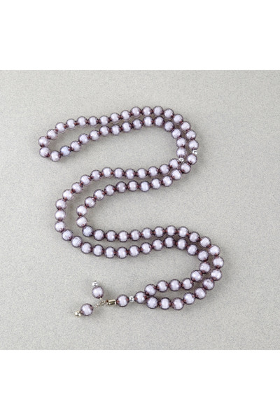 LapisDo Monomer 99luk Küre Kesim 9mm Namaz Tesbihi Antrasit