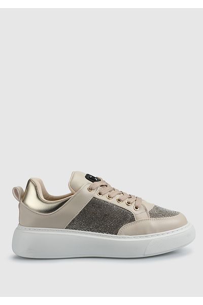 Provoq Μπεζ Sneaker - Γυναικεία