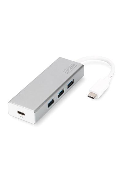 Digitus محور USB 3.0 DA-70242، 3 منافذ USB 3.0، 1 منفذ USB