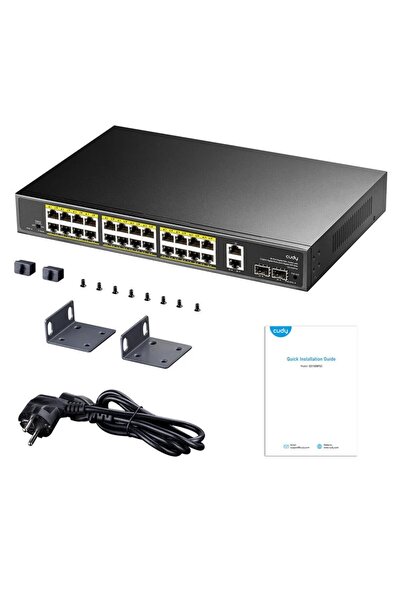 Universal كودي GS1026PS2 24 منفذ 10/100/1000 24 منفذ POE+ 2 منفذ UPLINK +2 SF...