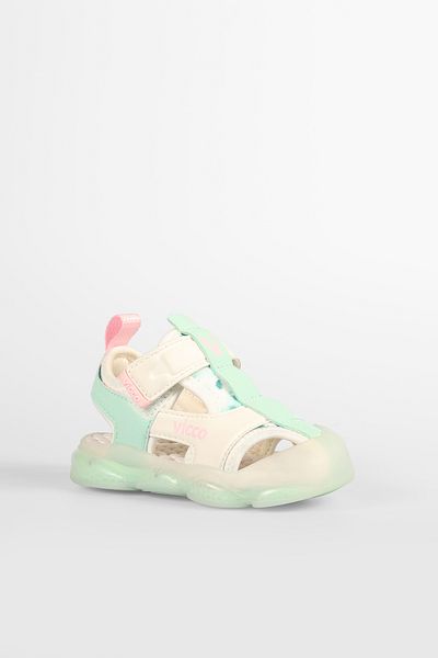 Vicco Live Baby Girl White Light Sandals