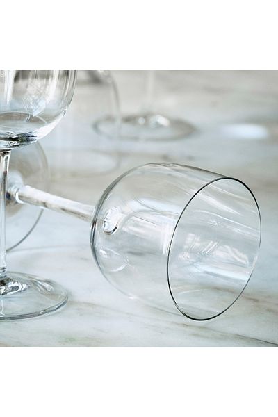 IKEA STOCKHOLM 2025 Juice Glasses 32 cl, 4-Pack Mouth-Blown Glass, Elegant Design